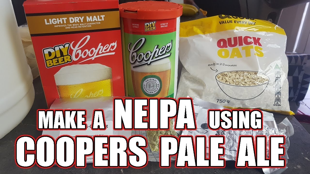 Make a NEIPA using a COOPERS PALE ALE kit Brew Insight